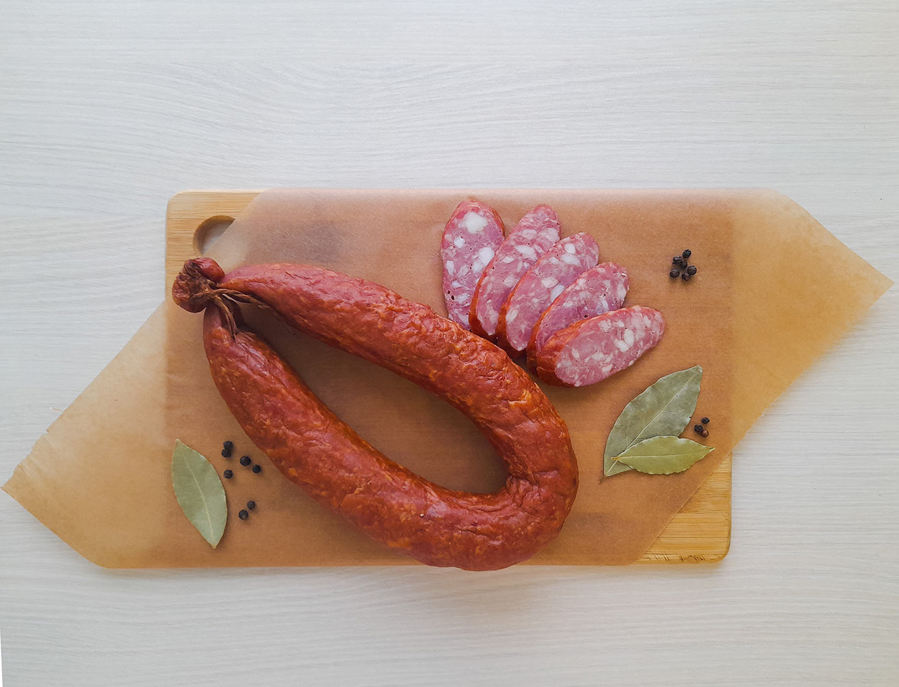 Колбаса «Краковская» с паприкой 1 kolbasa krakovskaya