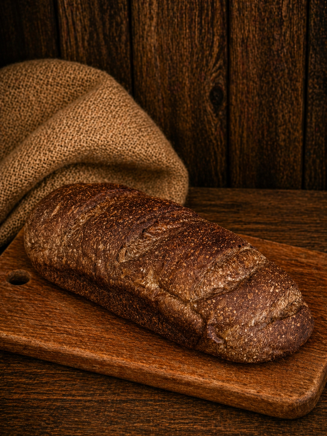 Хуторская булка (510-550гр) 1 Хуторская булка (510-550гр)