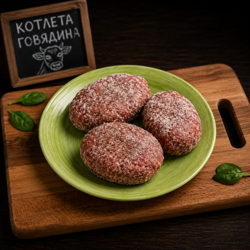 Котлеты из говядины «Сочные»