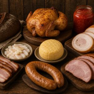 Вкус деревни / копчёности к столу